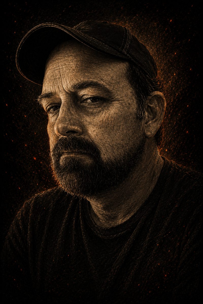 Portrait of author T.B.G