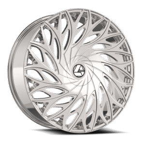 AZARA AZA-525 22.00x8.50 5x114.3/5x120 38 Nano Chrome