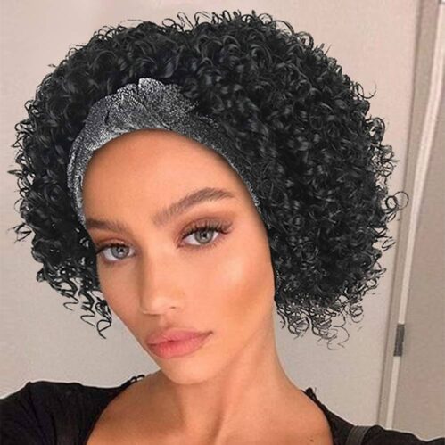 Bandana Wig Steel Gray