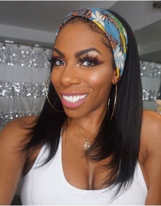 Bandana Wig Deep Purple